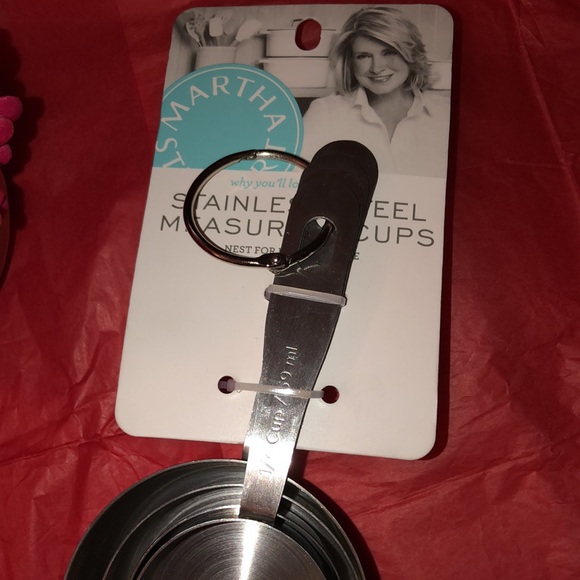 Martha Stewart Stainless Steele Measuring Cups (4 piece set) - Picture 2 of 4